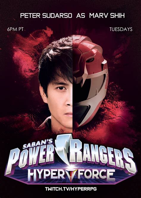 New character poster for Hyper Force Red! : r/powerrangers