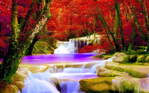 Fall Waterfall Wallpapers - Top Free Fall Waterfall Backgrounds ...