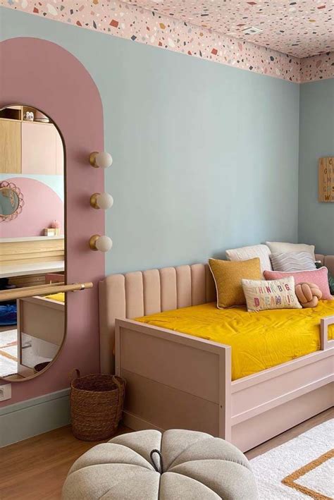 Pintura De Quarto Menina - Decoração de Quarto de Menina: Como Fazer e 55 Fotos Lindas