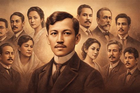 people  rizal family mentors friends  rivals