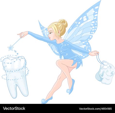 tooth fairy royalty  vector image vectorstock
