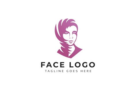 Face Logo Template #151399 - TemplateMonster