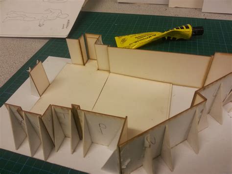 bfg productions introductory white card model making