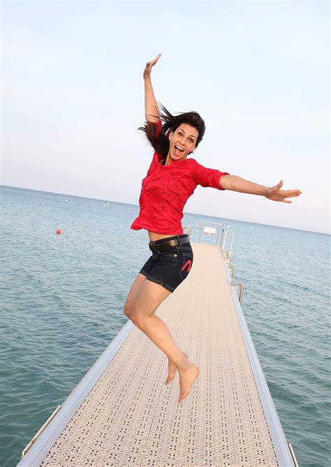 Adeline Blondieau's feet