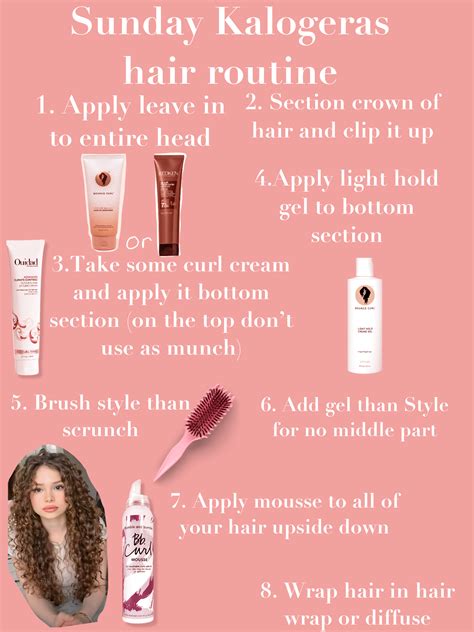 Kalogeras Sisters Hair Routine