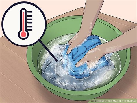 how to get mud off clothes
