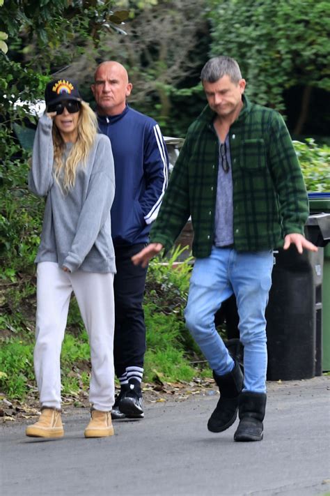 Tish Cyrus and Dominic Purcell Out in Los Angeles 03/01/2024 • CelebMafia