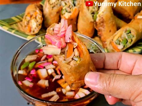 vegetable lumpia lumpiang gulay yummy kitchen