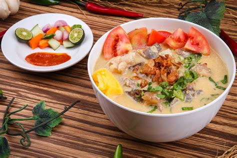soto kaki traditional offal soup  jakarta indonesia