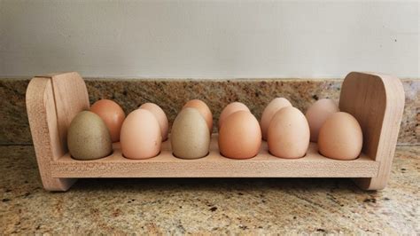 build  wooden egg holder   kitchen popular science