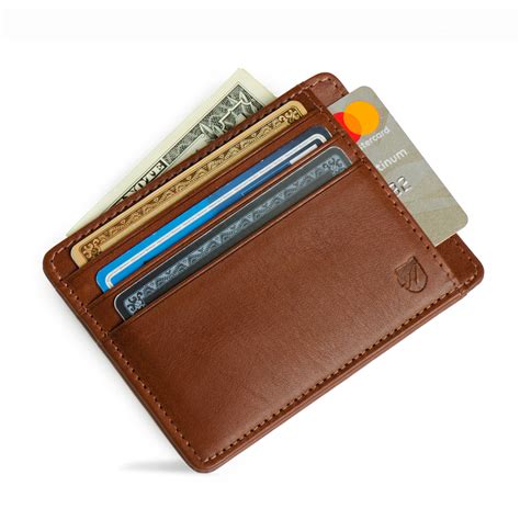 Minimalist RFID Protection Wallet // Vegetable Tanned // Cognac - Axess ...