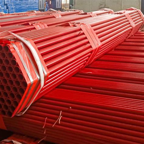 steel fire water sprinkler pipe ul certificated fire fighting pipe