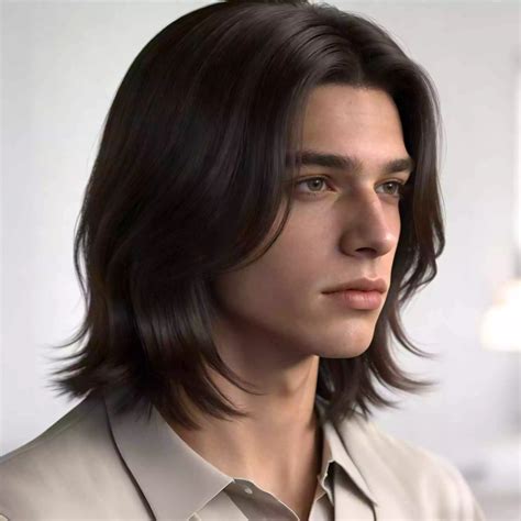 haircuts  long straight hair men  clean styles barber tips