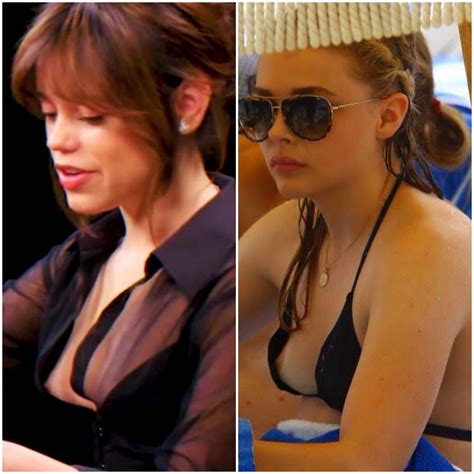 Nip slip: Jenna Ortega vs. Chloë Grace Moretz : r/CelebBattles