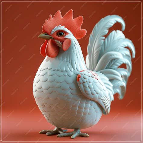 hen cartoon character 1
