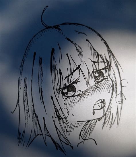 Day 7 "Drip" / inktober2023 :: ahegao (Ахэгао) :: Sima-sama :: inktober