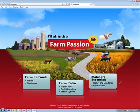 Mahindra Farm Passion :: Behance