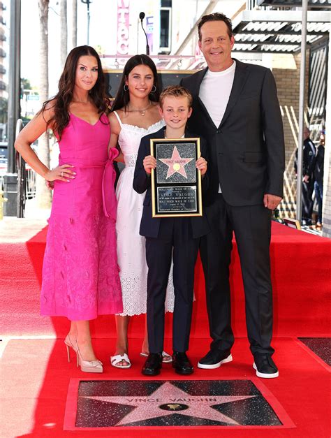 Vince Vaughn’s Wife and Kids Join Him for Walk of Fame Ceremony in Rare