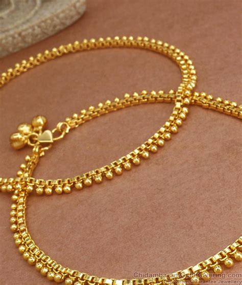 regular wear gold plated anklet womens kolusu collections shop
