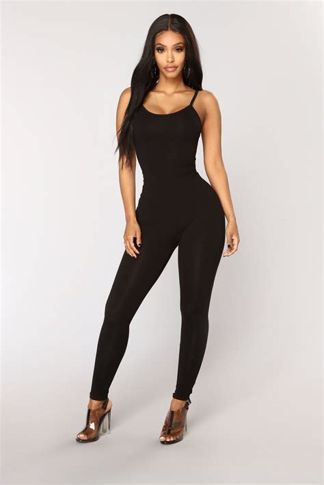 All Season Jumpsuit - Black | Fashion Nova