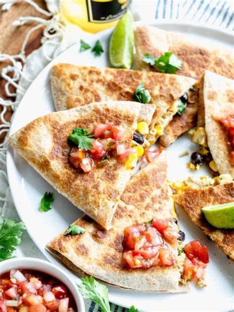 Healthy Chicken Quesadilla - Healthy Seasonal Recipes