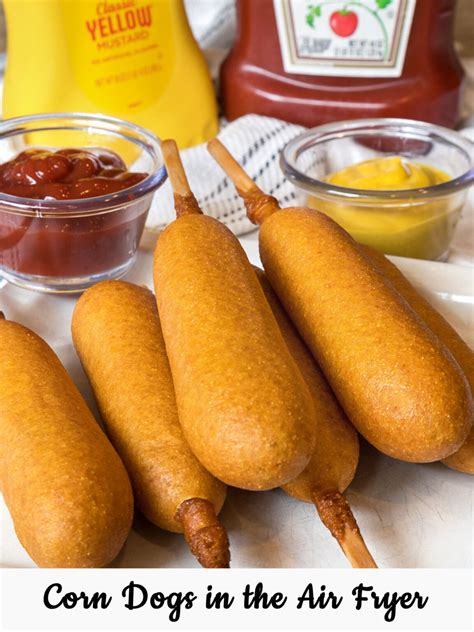how long to cook corn dog in air fryer