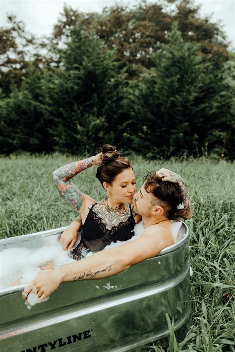 Steamy Outdoor Bath Tub by Heidi Bee Photography › Beloved Stories