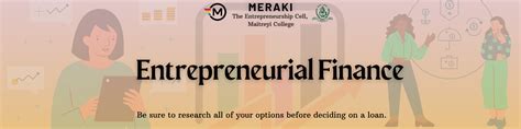 entrepreneurial finance