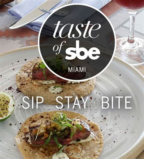 Annual Taste of sbe Miami in South Beach | Digest Miami