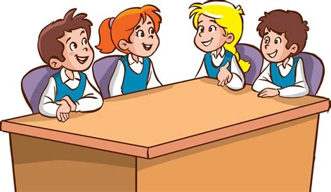 students  table clipart