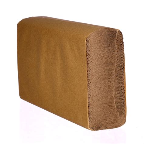 brown compact hand towel - 200mm x 250mm — Green Pack