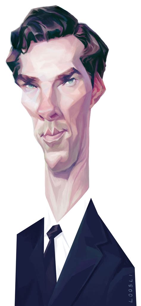 Benedict Cumberbatch – Blake Loosli Illustration