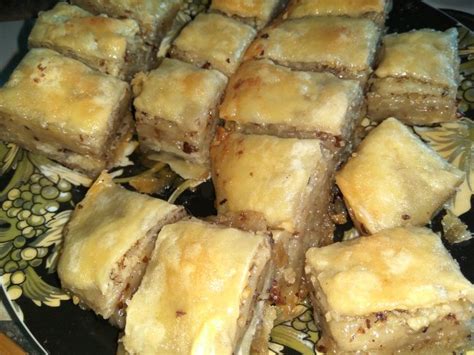 Домашняя медовая пахлава