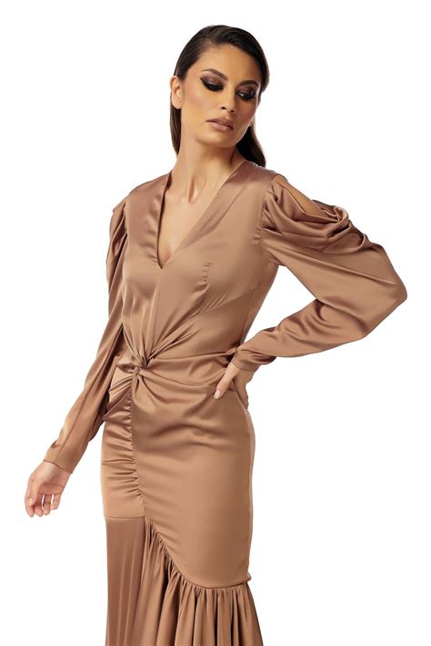 Bronze Dress With Sleeves at Charles Betz blog