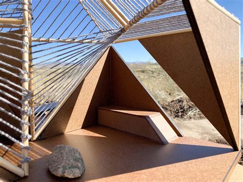 shelters designed  students   school  architecture