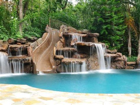21 Ideas Of Outdoor Swimming Pool Designs With Incredible Waterfalls ...
