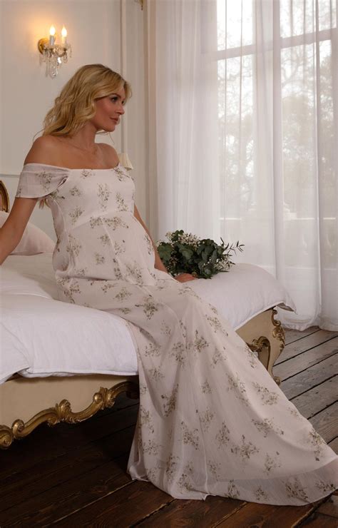 Felicity Maternity Gown Sweet Posies - Maternity Wedding Dresses