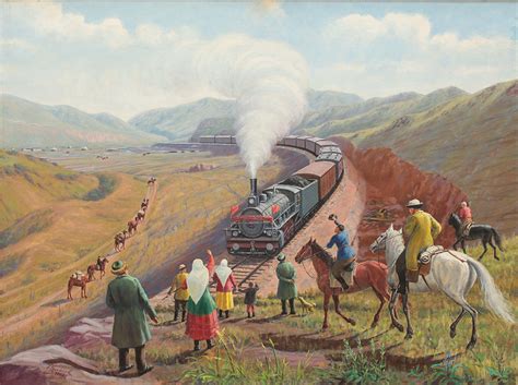 Turksib, 1969 by Abylkhan Kasteevich Kasteev: History, Analysis & Facts ...