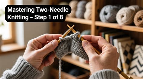 Mastering Two Needle Knitting A Step By Step Guide For Perfect Stitches