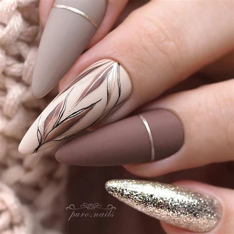 Brown Nails Designs That You Will Want to Copy - Glaminati