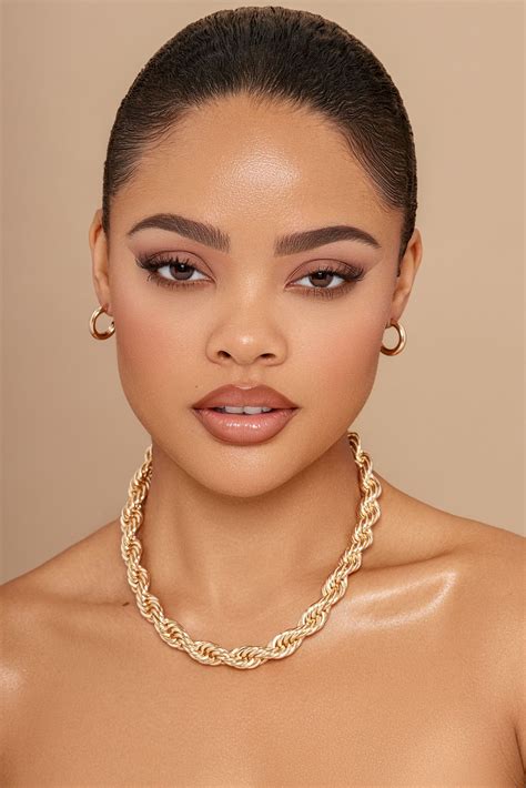 Caitlyn Mwenifumbo by @dorianqd :: Behance | Light skin makeup