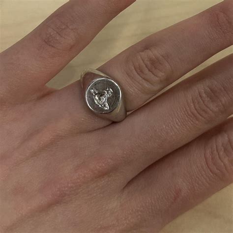 Original Vivienne Westwood Sigillo Signet Ring. Size... - Depop