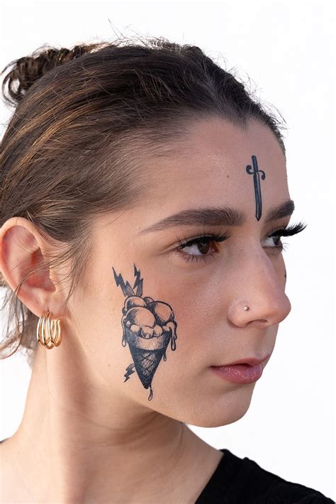 tattoos face 6