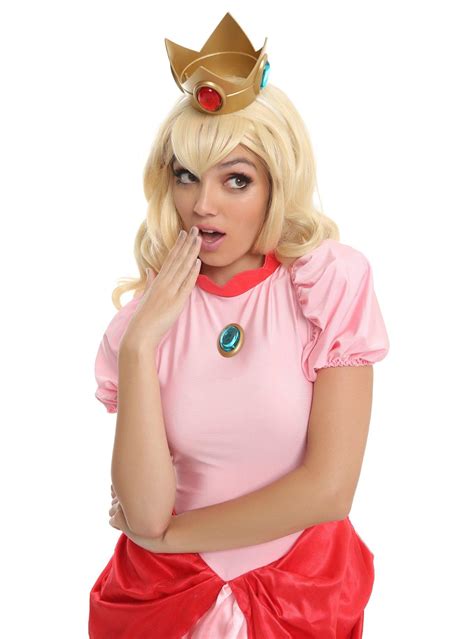Princess Peach Costume Hot Topic Super Mario Princess Peach Sexy Gown