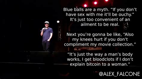 Blue balls are a myth : standupshots