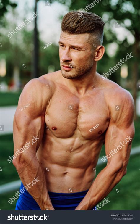 male model handsome abs young guy stock photo  shutterstock