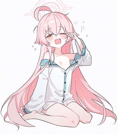 hoshino (blue archive) drawn by fymrie | Danbooru