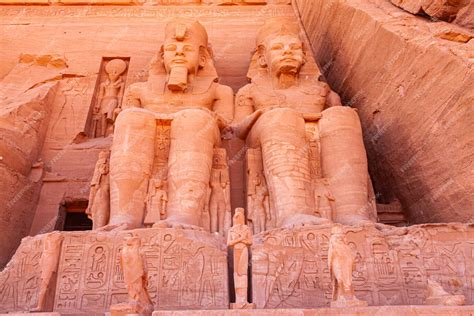 Premium Photo | Ancient egyptian monuments of The Pharaoh Rameses II in ...
