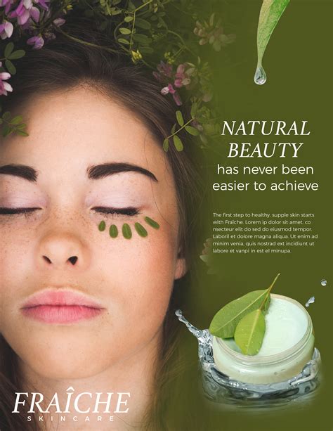 Magazine Ad Composition | Skincare :: Behance