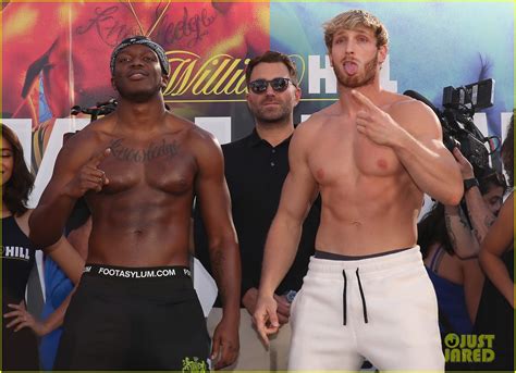 Logan Paul & KSI Strip Down Ahead of Boxing Rematch: Photo 4385226 ...